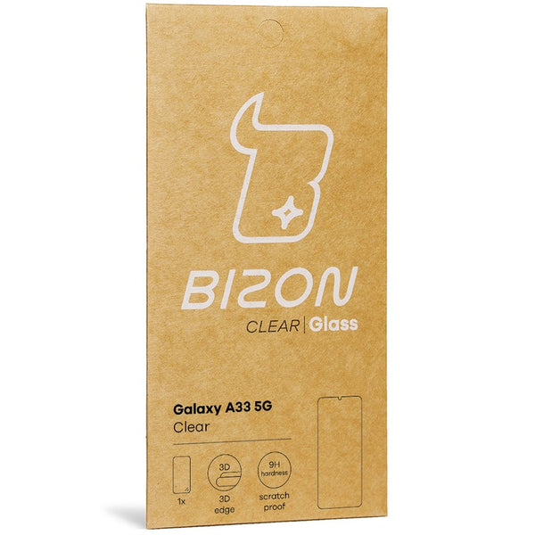 Gehärtetes Glas Bizon Glass Clear für Samsung Galaxy A33 5G