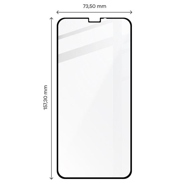 Gehärtetes Glas Bizon Glass Edge 3D für Huawei Mate 50 Pro