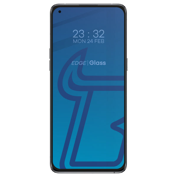 Gehärtetes Glas Bizon Glass Edge für Oppo Find X5 Pro, Schwarz