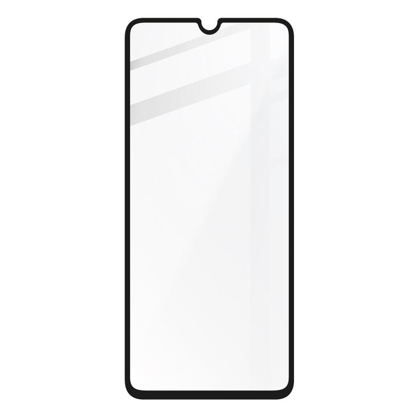 Gehärtetes Glas Bizon Glass Edge für Galaxy A13 4G, Schwarz