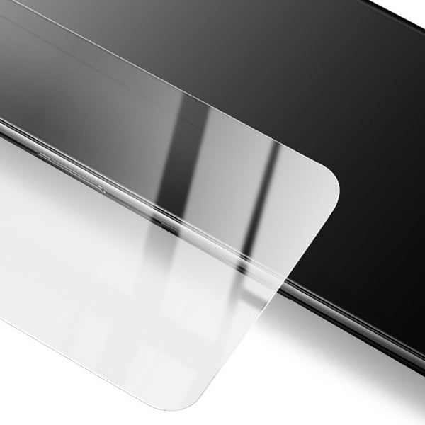 Gehärtetes Glas Bizon Glass Edge für Motorola Moto E32 / E32s, Schwarz