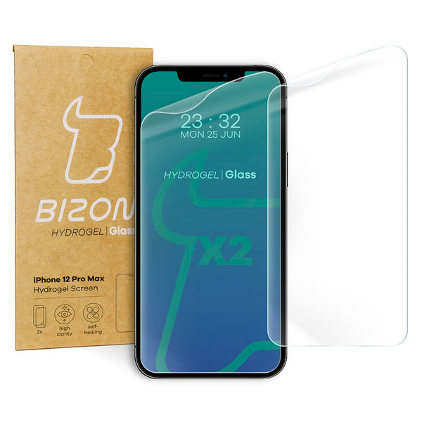 Hydrogel Folie Bizon Glass Hydrogel, 2 Stück