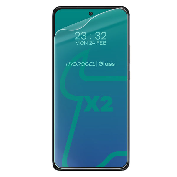 Hydrogel Folie für den Bildschirm Bizon Glass Hydrogel, Motorola Edge 30, 2 Stück