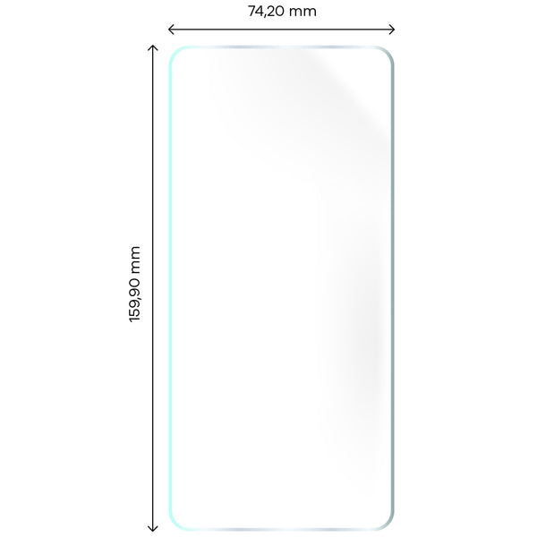 Hydrogel Folie für den Bildschirm Bizon Glass Hydrogel, Vivo X80 Pro, 2 Stück