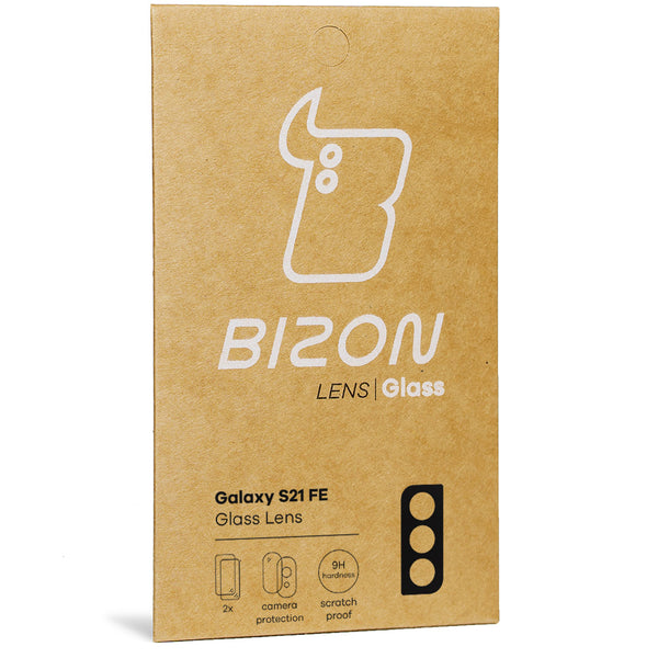 Glas für die Kamera Bizon Glass Lens für Galaxy S21 FE, 2 Stück