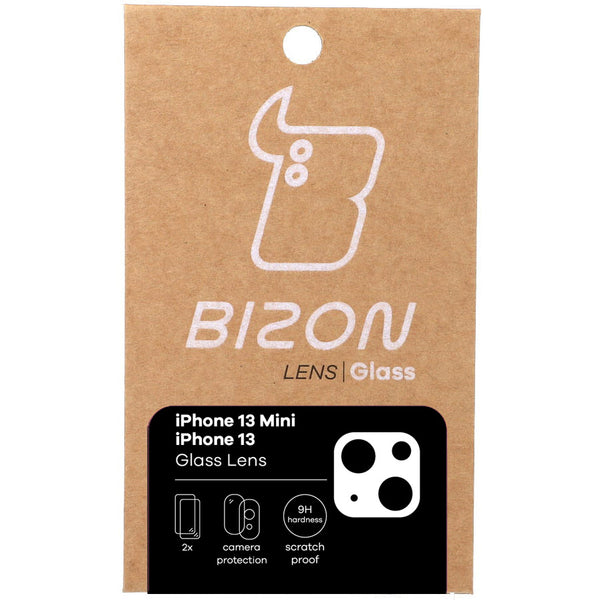 Glas für die Kamera Bizon Glass Lens für iPhone 13 / 13 Mini, 2 Stück