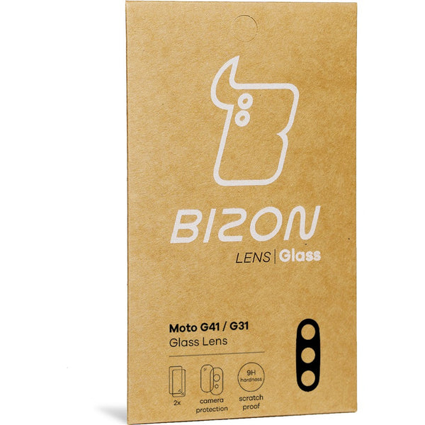 Glas für die Kamera Bizon Glass Lens für Moto G41/ G31, 2 Stück
