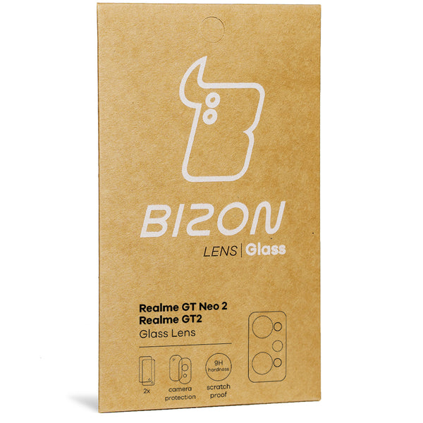 Glas für die Kamera Bizon Glass Lens für Realme GT2 / Neo2, 2 Stück