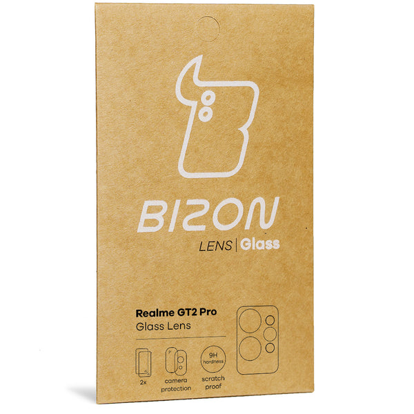 Glas für die Kamera Bizon Glass Lens für Realme GT 2 Pro, 2 Stück