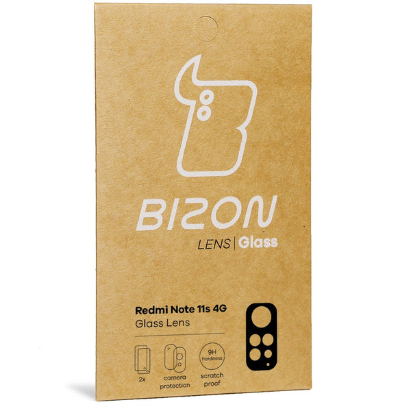 Glas für die Kamera Bizon Glass Lens für Redmi Note 11S 4G, 2 Stück