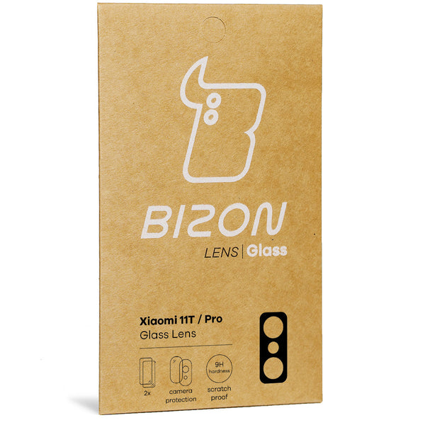 Glas für die Kamera Bizon Glass Lens für Xiaomi 11T/ Pro, 2 Stück
