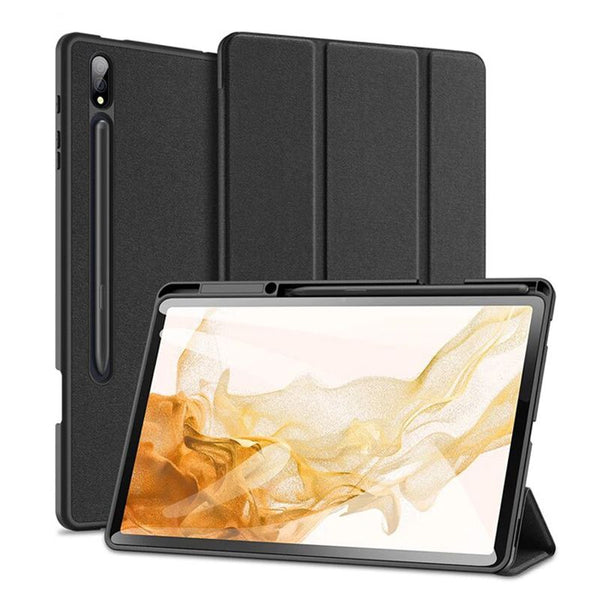 Schutzhülle Dux Ducis Domo für Galaxy Tab S8 Ultra, Schwarz