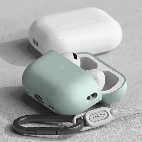 Schutzhülle Ringke Silicone für Apple AirPods Pro 1 / 2, Hellgrün