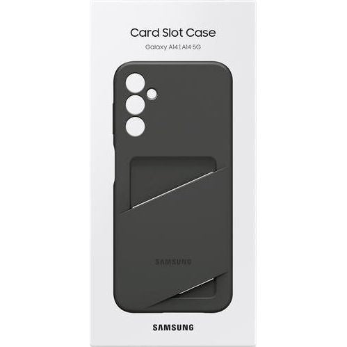 Schutzhülle Samsung Card Slot Cover für Galaxy A14 4G, Schwarz