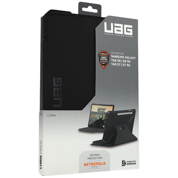Schutzhülle Urban Armor Gear UAG Metropolis Galaxy Tab S8 / S7, schwarz