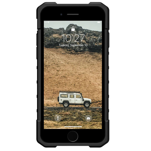 Schutzhülle Urban Armor Gear Pathfinder iPhone SE / 8 / 7, Schwarz