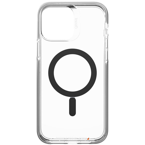 Schutzhülle Gear4 Santa Cruz Snap iPhone 13, Transparent mit schwarzer Rahmen