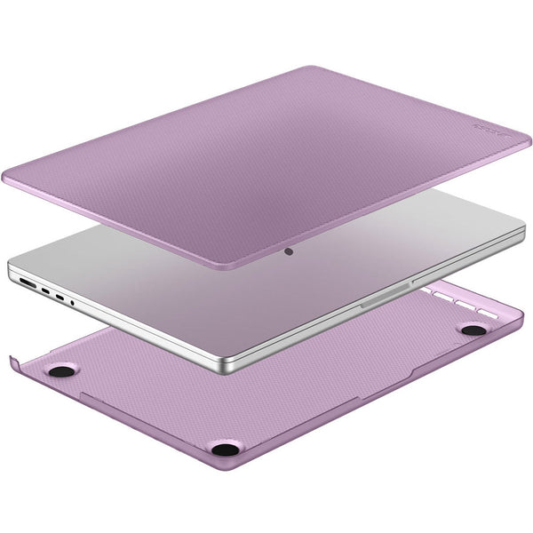 Schutzhülle Incase Hardshell Case für MacBook Pro 14" 2021, transparent rosa