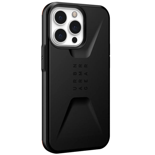 Schutzhülle Urban Armor Gear Civilian iPhone 13 Pro, Schwarz