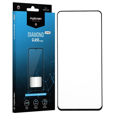 Glas MyScreen Diamond Glass Lite Edge Full Glue Xiaomi 11T / 11T Pro, schwarzer Rahmen