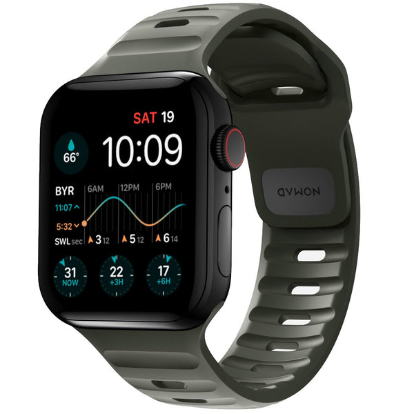 Armband Nomad Sport Strap Apple Watch 45/44/42mm, Grün