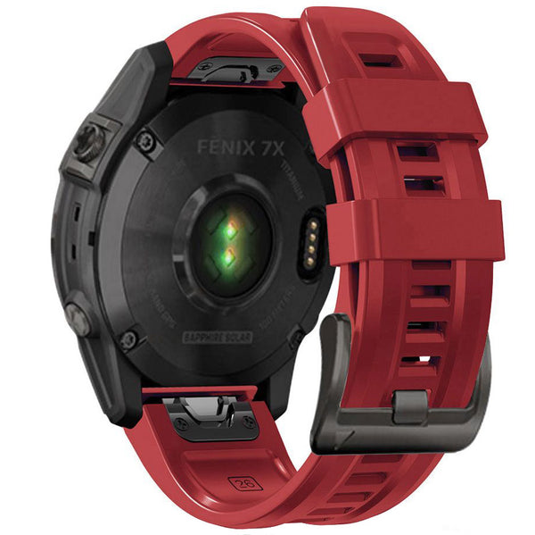 Armband Tech-Protect Iconband für Garmin Fenix 7 / 6 Pro / 6 / 5, Rot