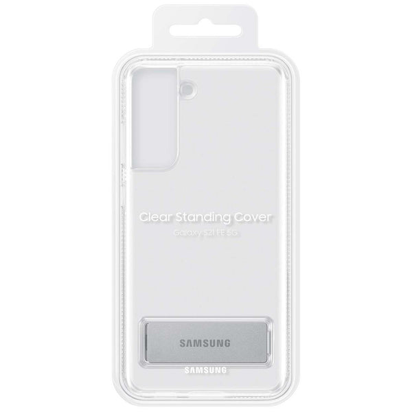 Schutzhülle Samsung Clear Standing Cover Galaxy S21 FE, Transparent