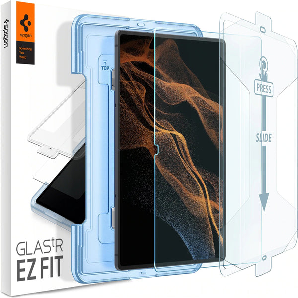 Glas für die Schutzhülle Spigen Glas.tR EZ Fit Galaxy Tab S8 Ultra