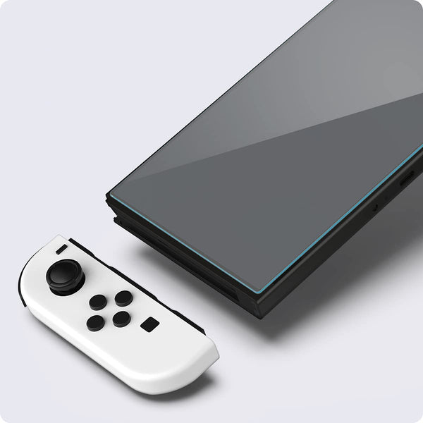 Glas für die Schutzhülle Spigen Glas.tR EZ Fit für Nintendo Switch Oled