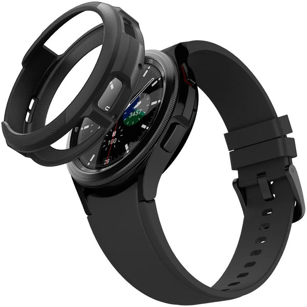 Hülle Spigen Liquid Air für Galaxy Watch 4 Classic 42mm, schwarz