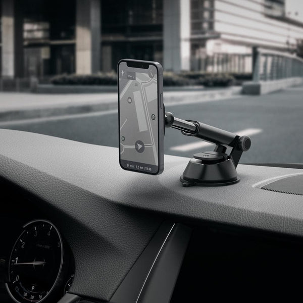 Auto Handyhalterung Spigen ITS35 OneTap Magnetic Car Mount für iPhone mit MagSafe, Schwarz