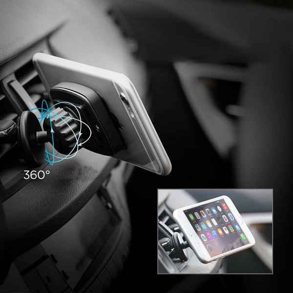 Magnetische Handyhalterung für Auto Spigen Premium Air Vent Magnetic Car Mount A20, die Montage am Lüftungsgitter, schwarz