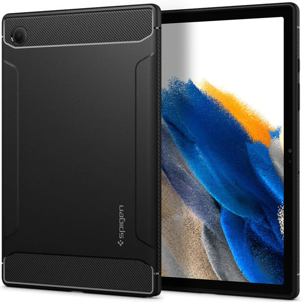 Schutzhülle Spigen Rugged Armor Galaxy Tab A8 10.5 (X200/X205), schwarz