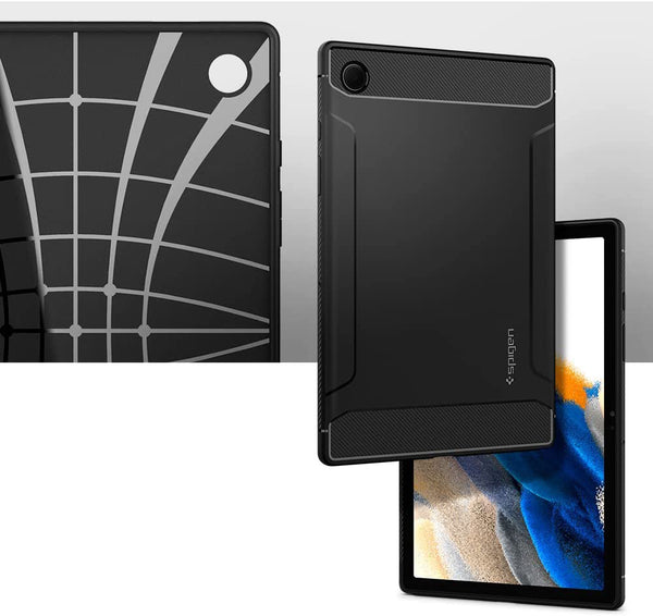 Schutzhülle Spigen Rugged Armor Galaxy Tab A8 10.5 (X200/X205), schwarz