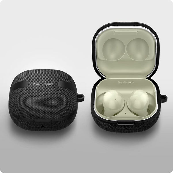 Hülle Spigen Urban Fit für Galaxy Buds 2 / Pro / Live, Schwarz