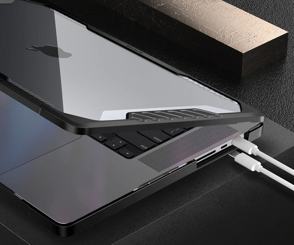Schutzhülle Supcase Unicorn Beetle UB MacBook Pro 14 2021, schwarz