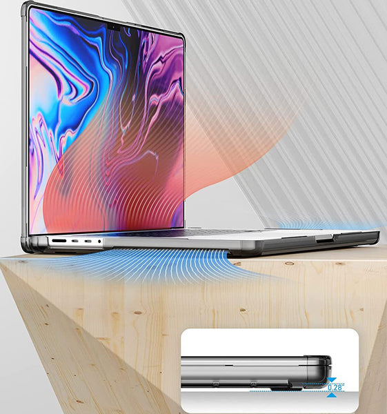 Gepanzerte Schutzhülle Supcase UB Clear für Apple MacBook Pro 14 2021