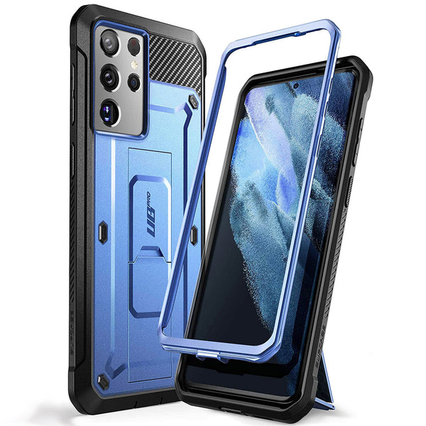 Schutzhülle Supcase UB Pro noSP Galaxy S21 Ultra 5G, blau