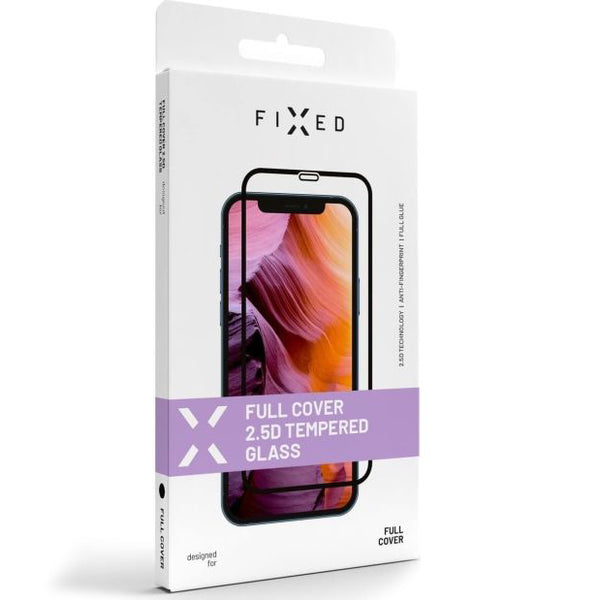 Hartglass Fixed Full Cover 2.5D Tempered Glass für Galaxy A34 5G, mit Schwarzen Rahmen