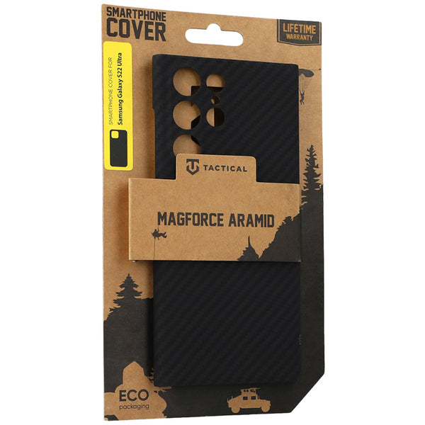 Schutzhülle Tactical MagForce Aramid für Galaxy S22 Ultra, Schwarz