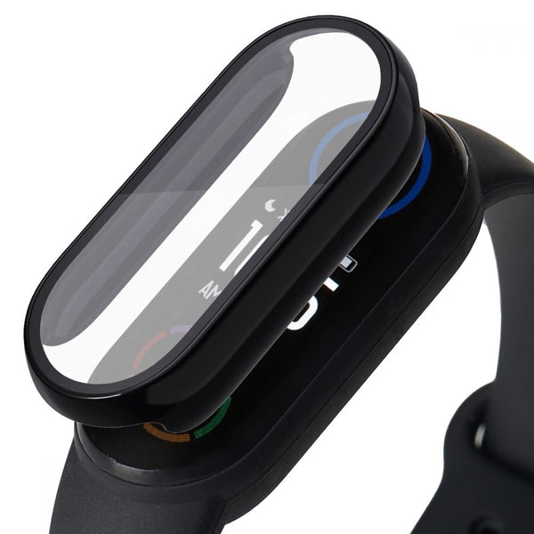 Schutzhülle + Glas Tech Protect 360Defense Xiaomi Mi Band 6 NFC /6/5/4/3, schwarz