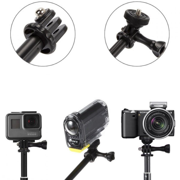 Kamera-Halter Tech-Protect Monopod & Selfie Stick GoPro Hero Selfie Stick, Schwarz