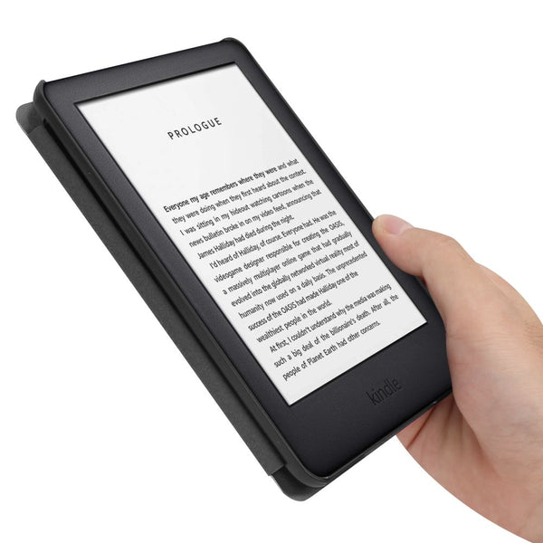 Schutzhülle Tech-Protect Smartcase für Kindle 11 (2022), Grün mit Blumen