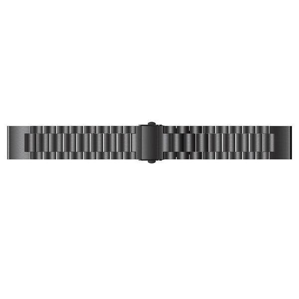 Stahlarmband Tech-Protect Stainless für Garmin Fenix 3 / 5X / 3HR / 5X PLUS / 6X / 6X PRO / 7X, Schwarz