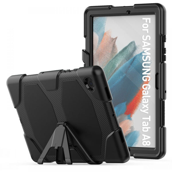 Schutzhülle Tech-Protect Survive für Galaxy Tab A8 10.5, Schwarz