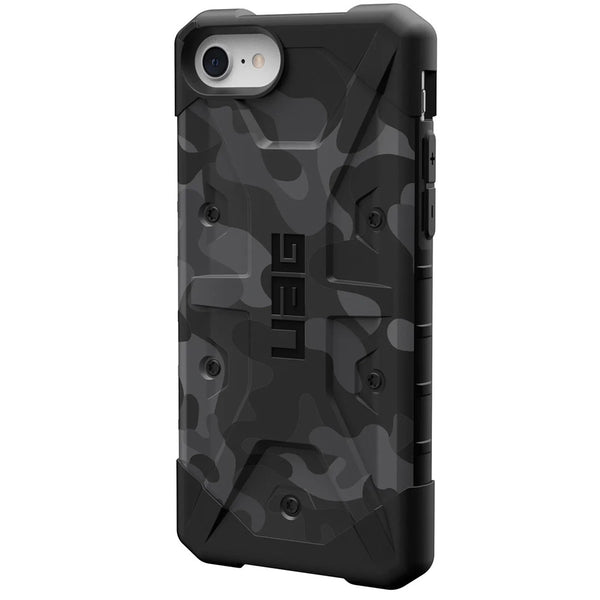 Schutzhülle Urban Armor Gear Pathfinder SE iPhone SE 2022 / 2020, 8 / 7, Graue Tarnfarbe