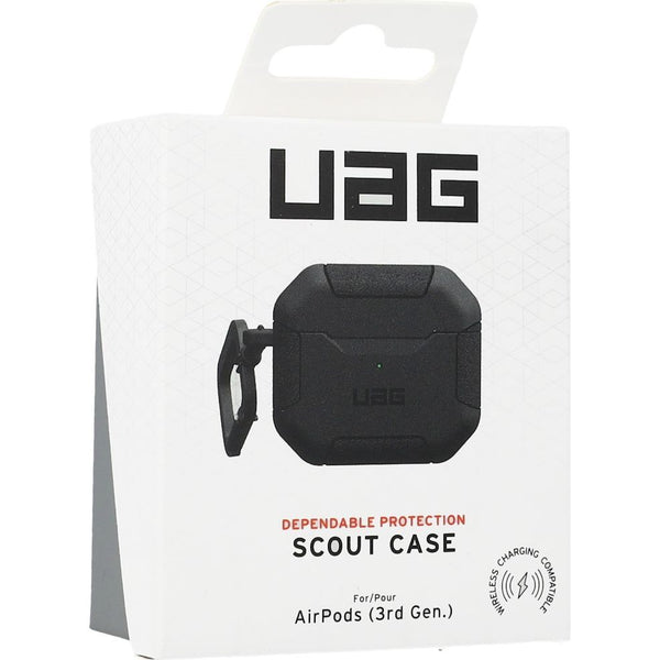 Schutzhülle Urban Armor Gear Scout für AirPods 3, Schwarz