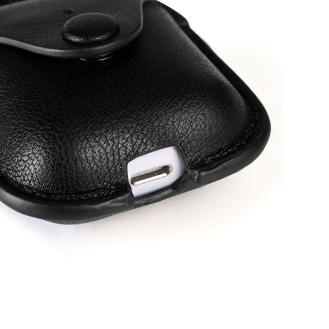 Airpods pro premium leather case - Sleeky India