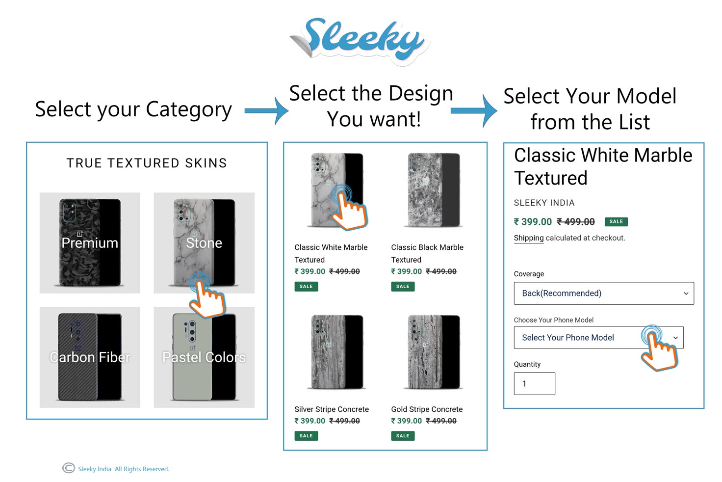 Sleeky India | Mobile skins, Earphone skins, iPad skins, Charger skins