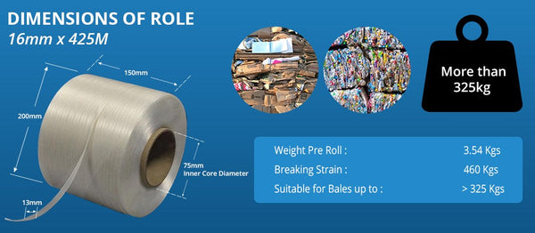 baling tape guide 16mm